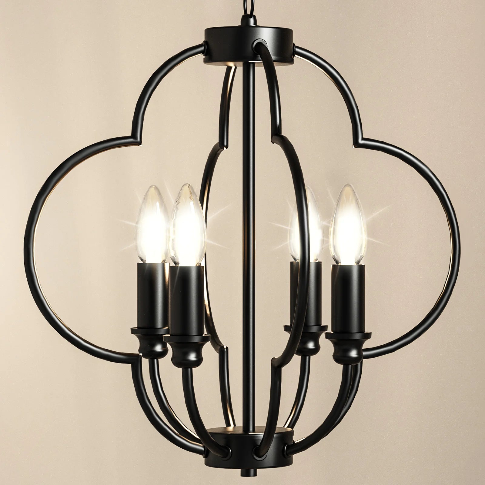Farmhouse Candle Chandelier
