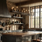 Avarit Forged Round Chandelier