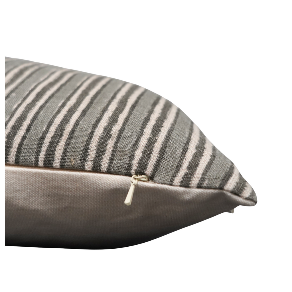 Ibiola Hand Block Linen Pillow Cover