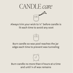 Salt and Sea Soy Candle - White Jar - 11 oz