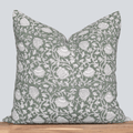 Sabine Floral Block Printed Pillow Cover
