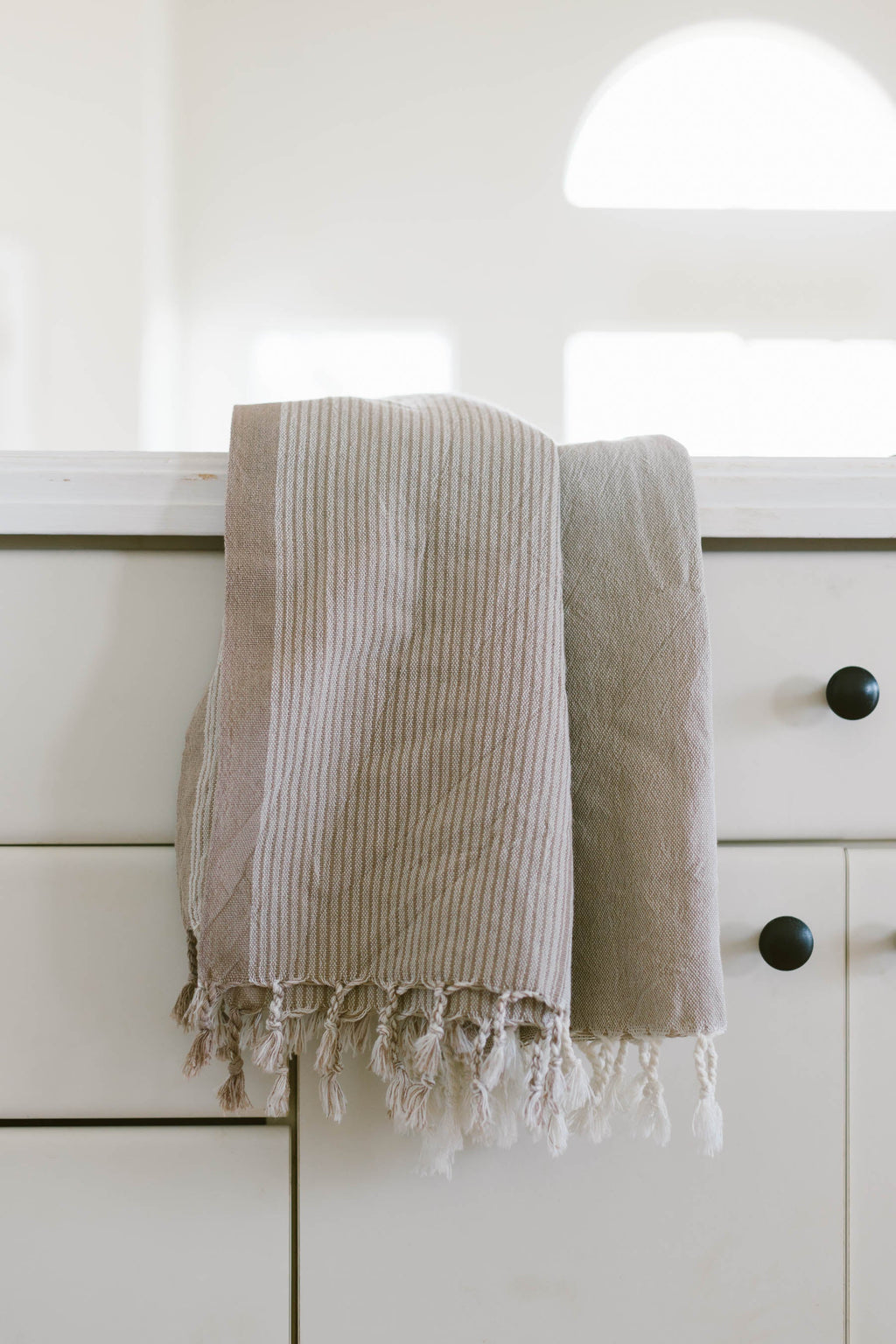 Caramel Tribeca Turkish Towel/Throw