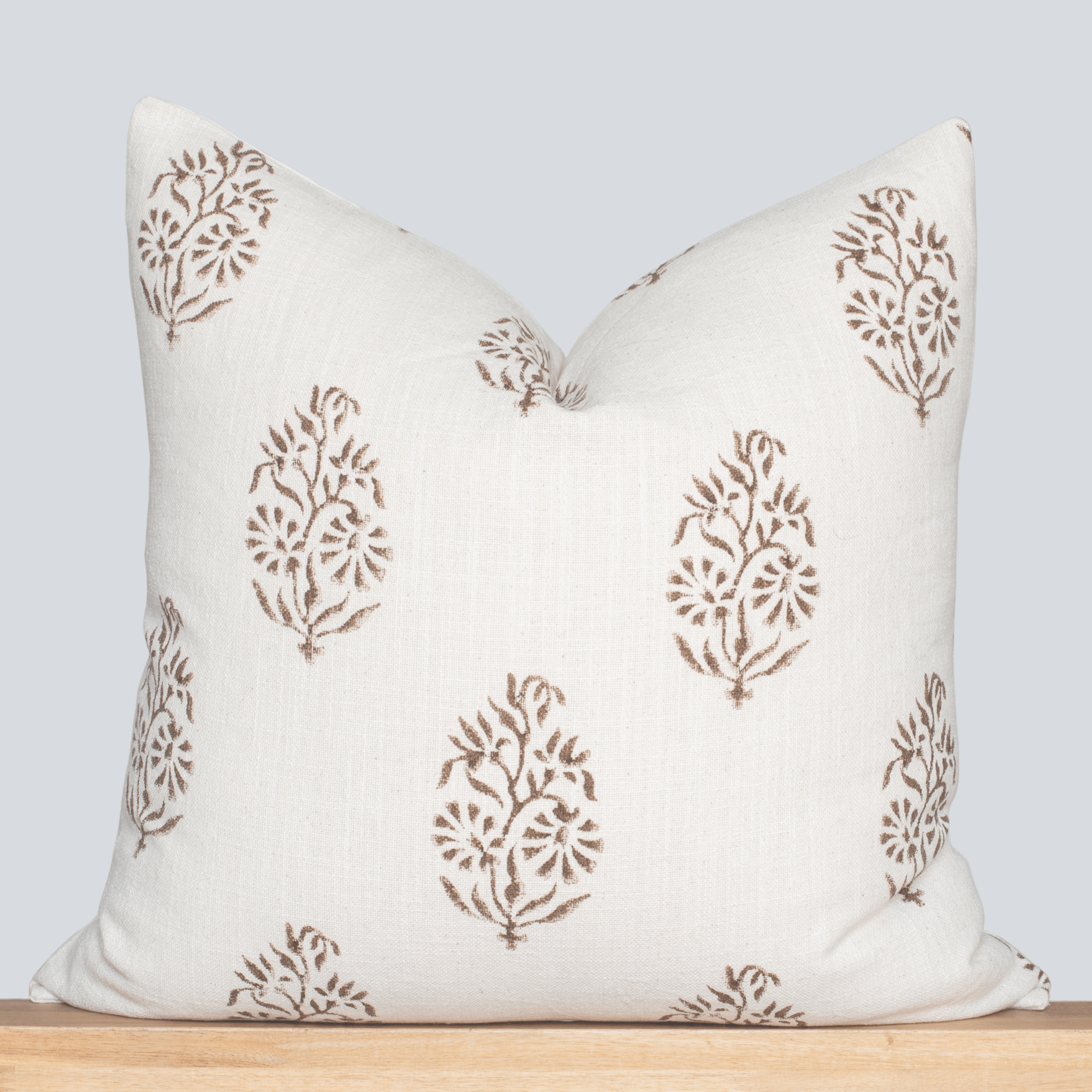 Solana Floral Block Printed Pillow Cover