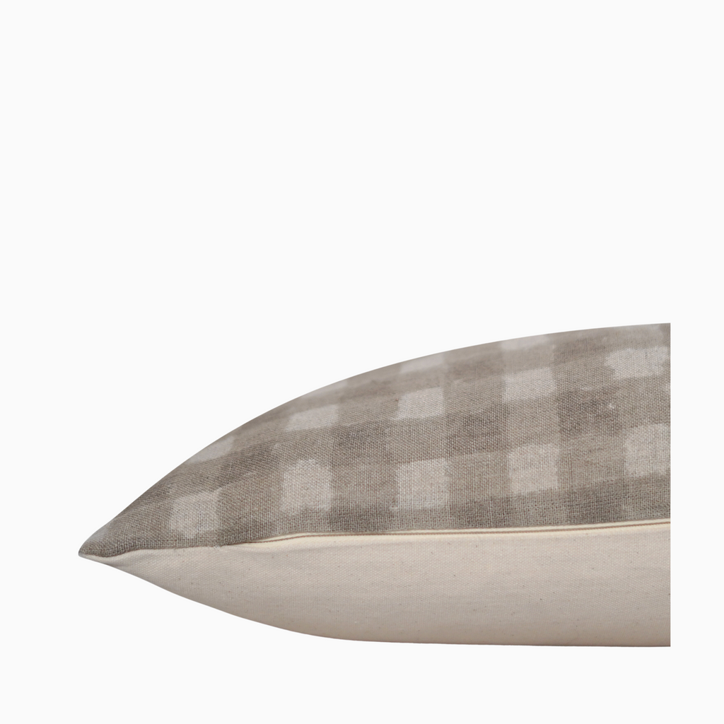 Emiola Hand Block Linen Pillow Cover