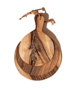 Round Walnut Cutting Boards