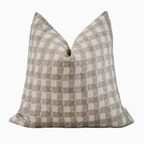 Emiola Hand Block Linen Pillow Cover
