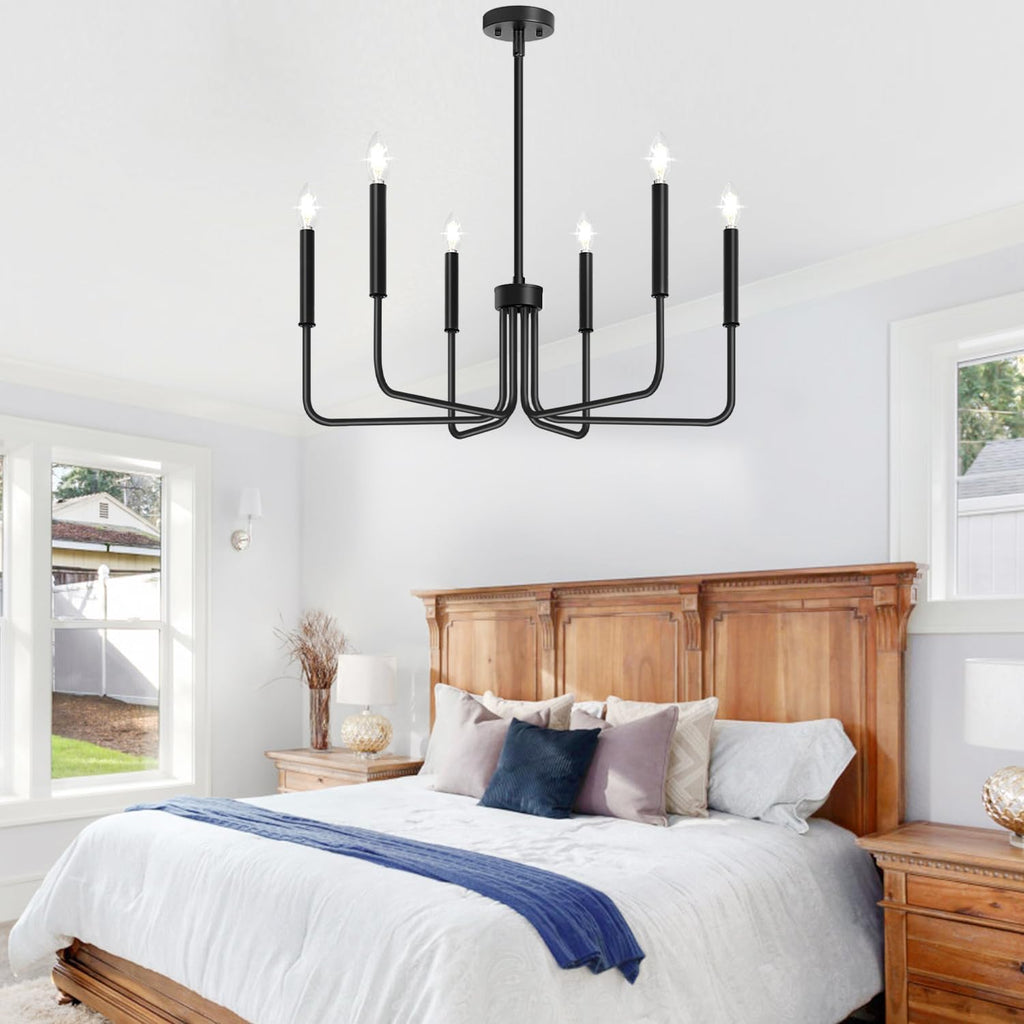 Farmhouse Hanging Candle Chandelier