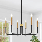 Farmhouse Hanging Candle Chandelier