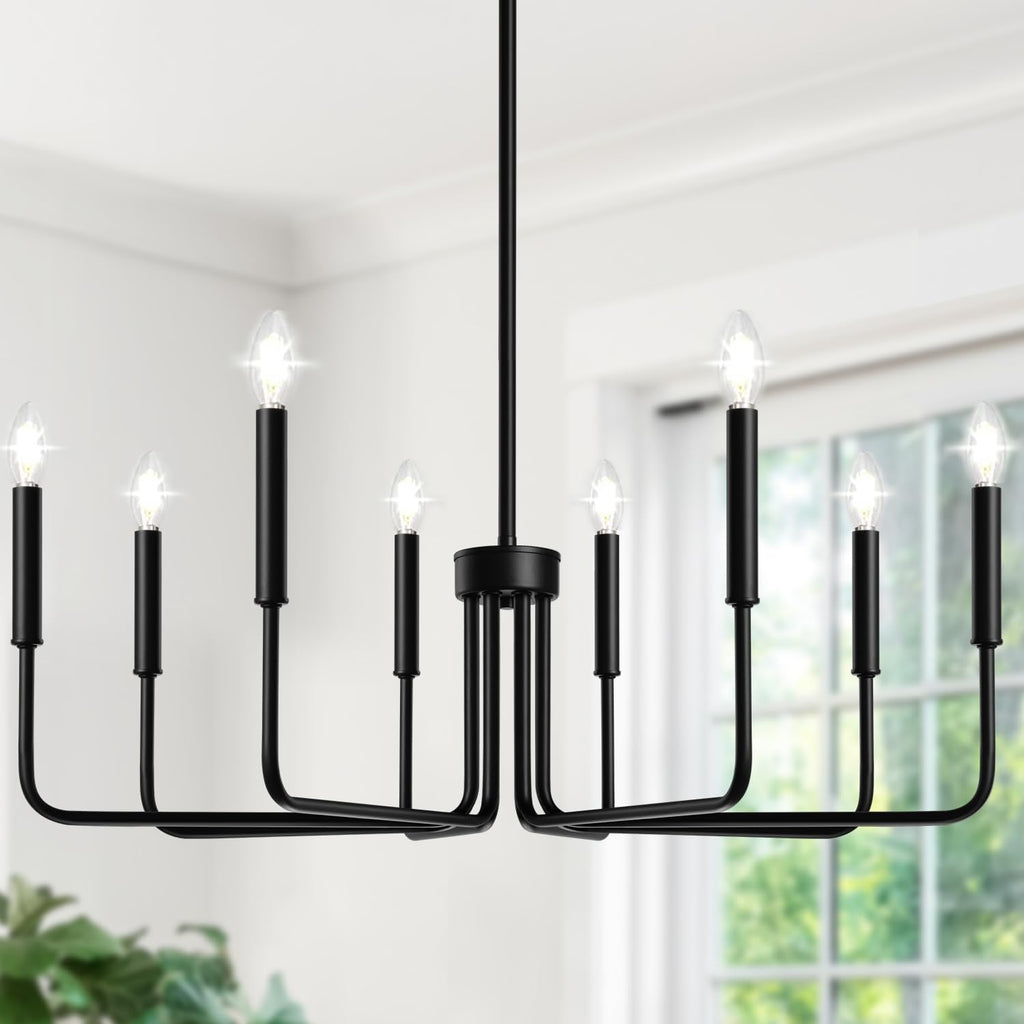 Farmhouse Hanging Candle Chandelier