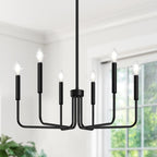 Farmhouse Hanging Candle Chandelier