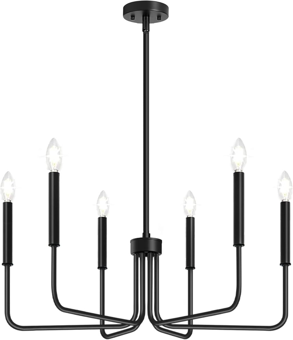 Farmhouse Hanging Candle Chandelier