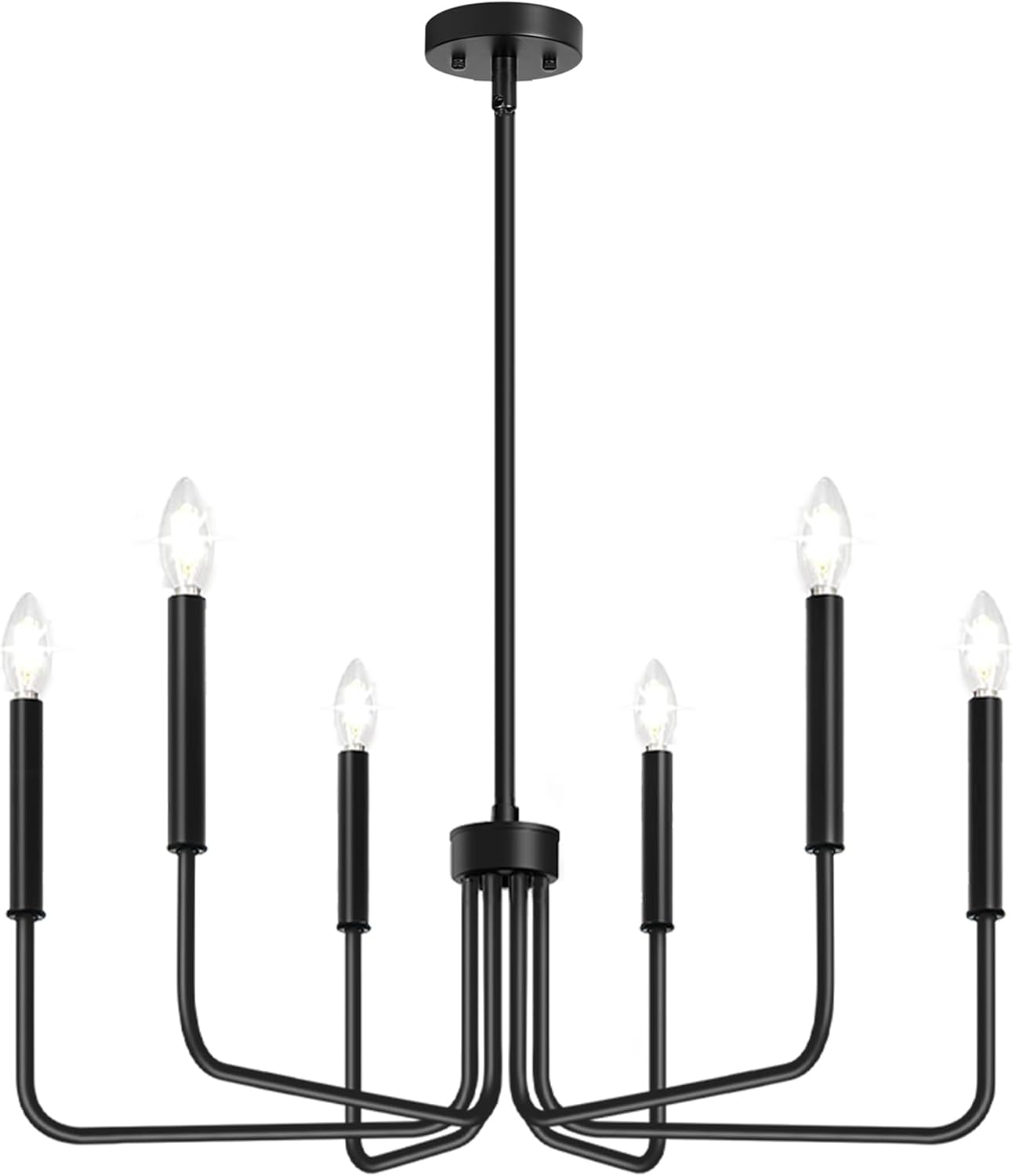 Farmhouse Hanging Candle Chandelier