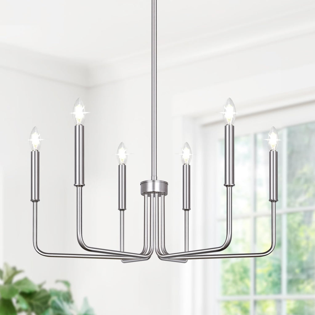 Farmhouse Hanging Candle Chandelier