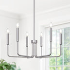 Farmhouse Hanging Candle Chandelier