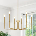 Farmhouse Hanging Candle Chandelier