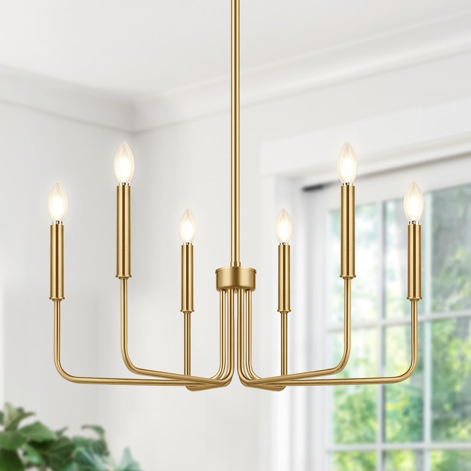 Farmhouse Hanging Candle Chandelier