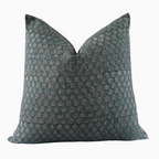 ONI Hand Block Linen Pillow Cover