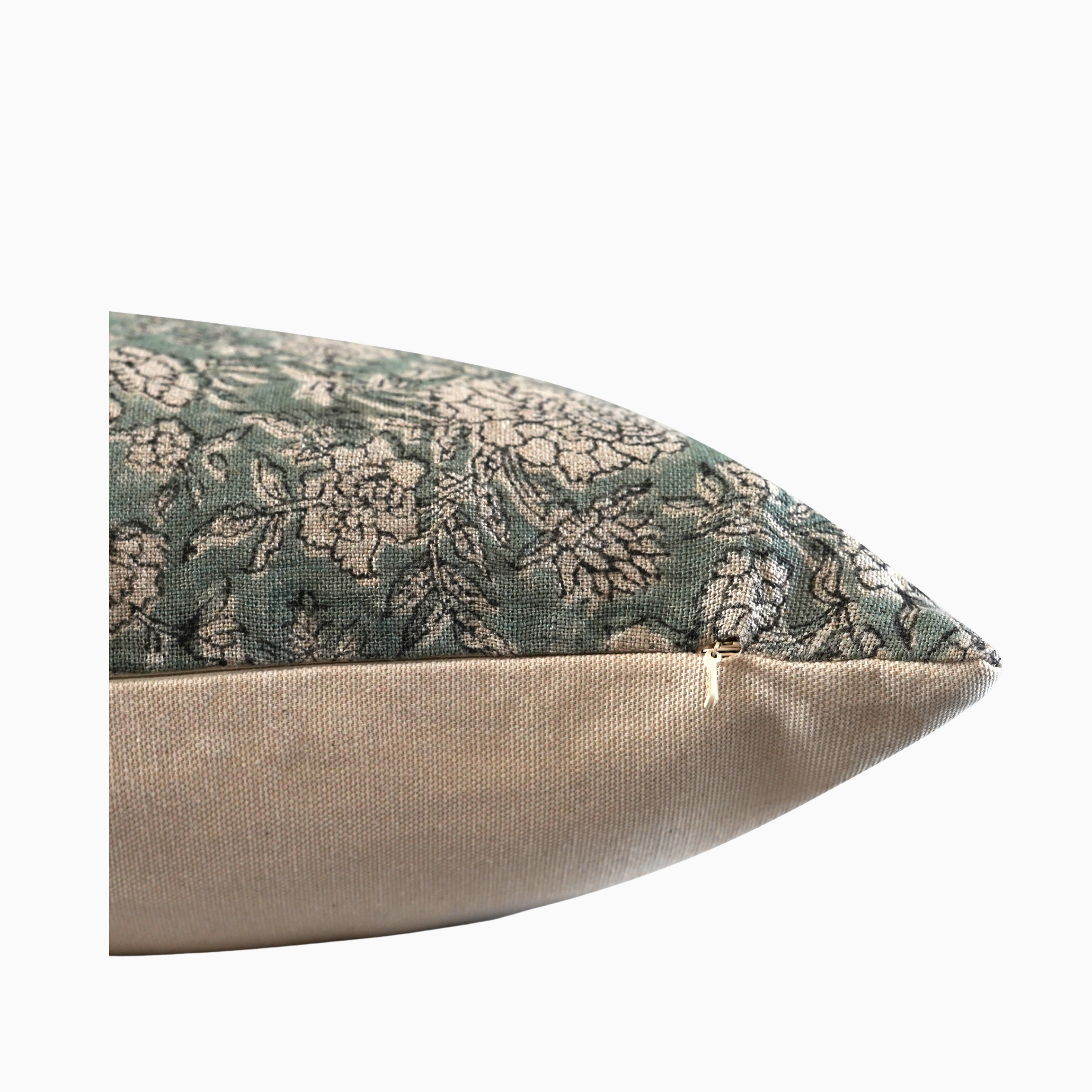 Okeke Indian Hand Block Linen Pillow cover