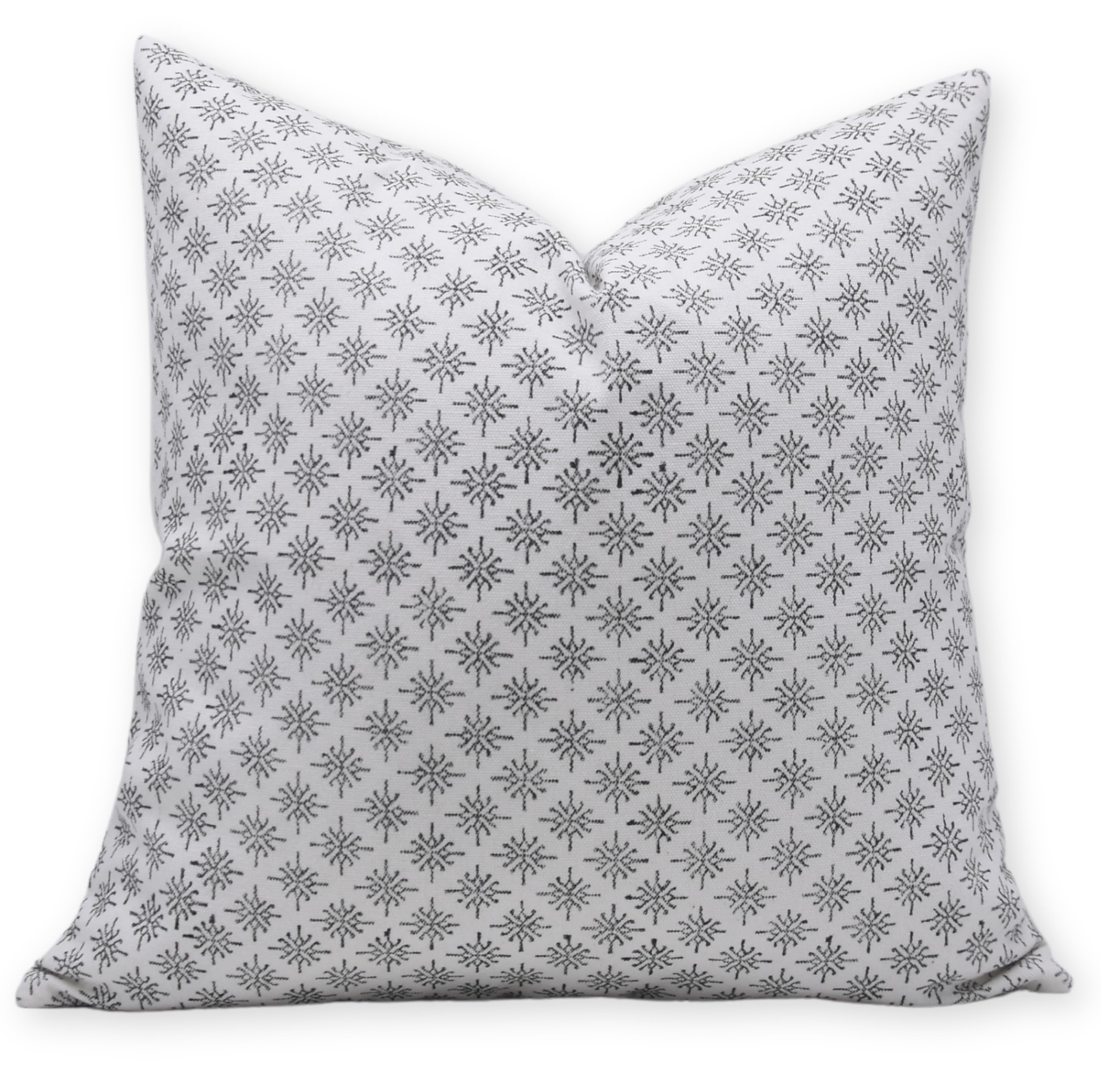 Block Print CHIT 14x14 Pillow Cover