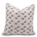 Block Print Duck Canvas 16x16 Pillow Cover