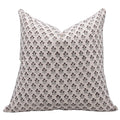 Block Print Duck Canvas 22x22 Pillow Cover