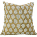 Block Print Viscose Linen 20x20 Pillow Cover