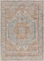 Vaeda Blue & Beige Luxe Rug