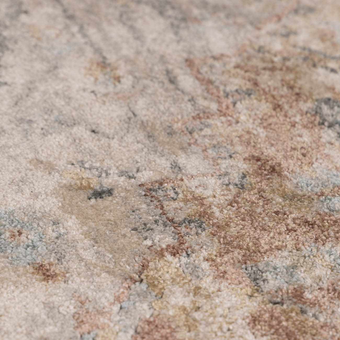 Vaeda Blue & Beige Luxe Rug