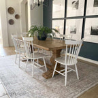 Cream Holi Washable Area Rug