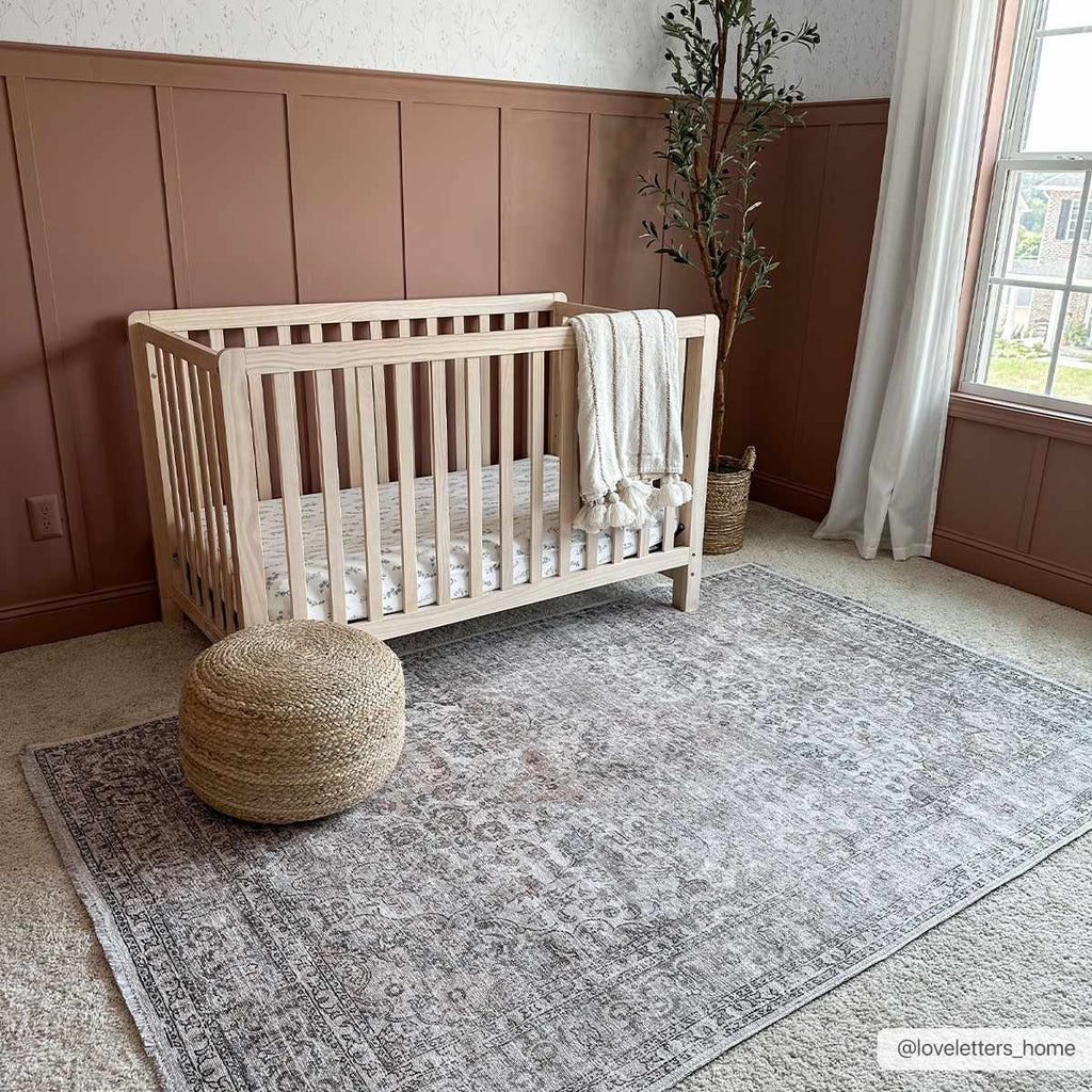 Cream Holi Washable Area Rug