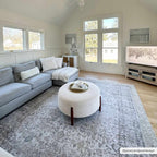 Cream Holi Washable Area Rug