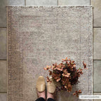 Cream Holi Washable Area Rug