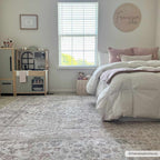Cream Holi Washable Area Rug
