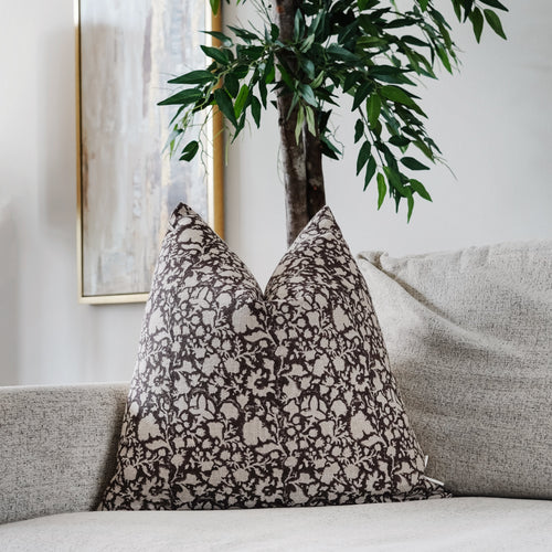 Bayo Hand Block Print Pillow Cover