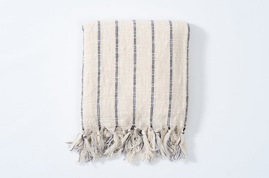Firuze Cotton Linen Towel/Throw