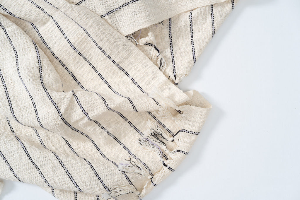 Firuze Cotton Linen Towel/Throw