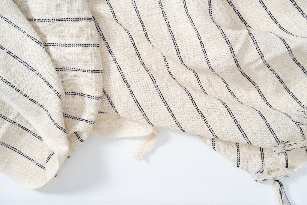 Firuze Cotton Linen Towel/Throw