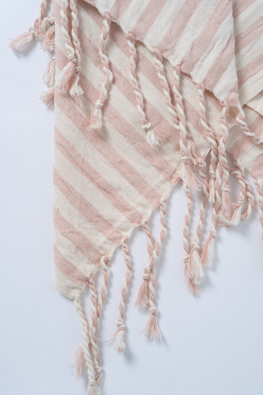 Salmon Cotton Linen Towel/Throw