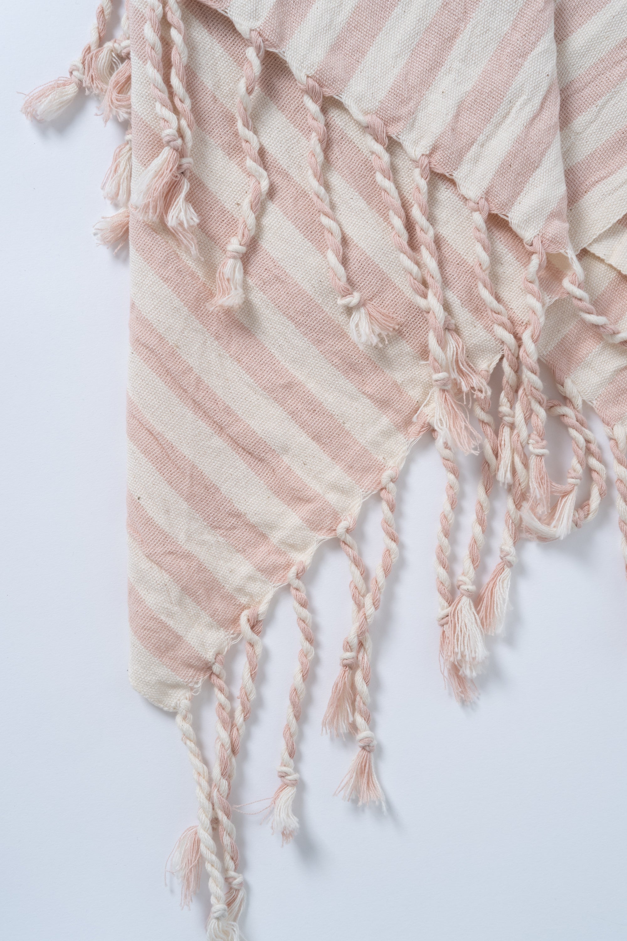 Salmon Cotton Linen Towel/Throw