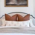 Rust Solid Color Pillow Cover