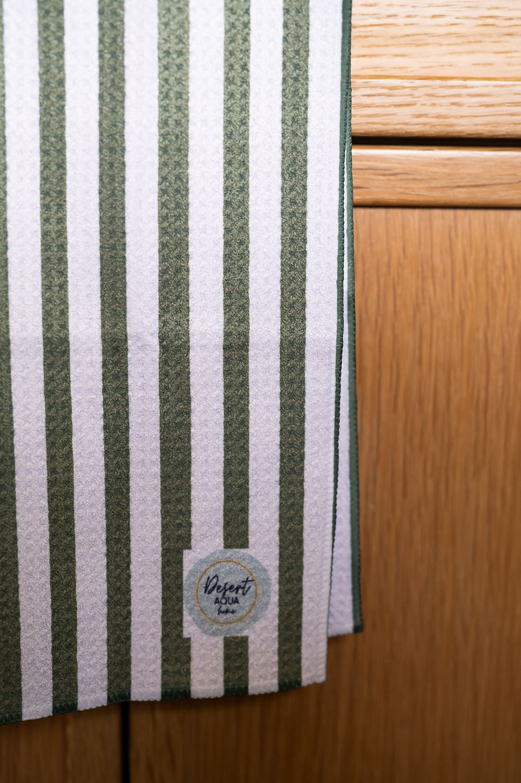 Jade Stripe Kitchen Towel