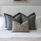 Aster Floral Block Printed Pillow Cover