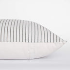 Fina Striped Pillow Cover | Cream, Black