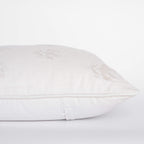 Arden Embroidered Pillow Cover | Natural