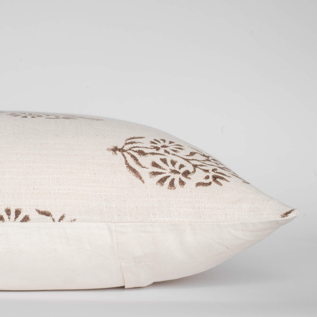 Solana Floral Block Printed Pillow Cover