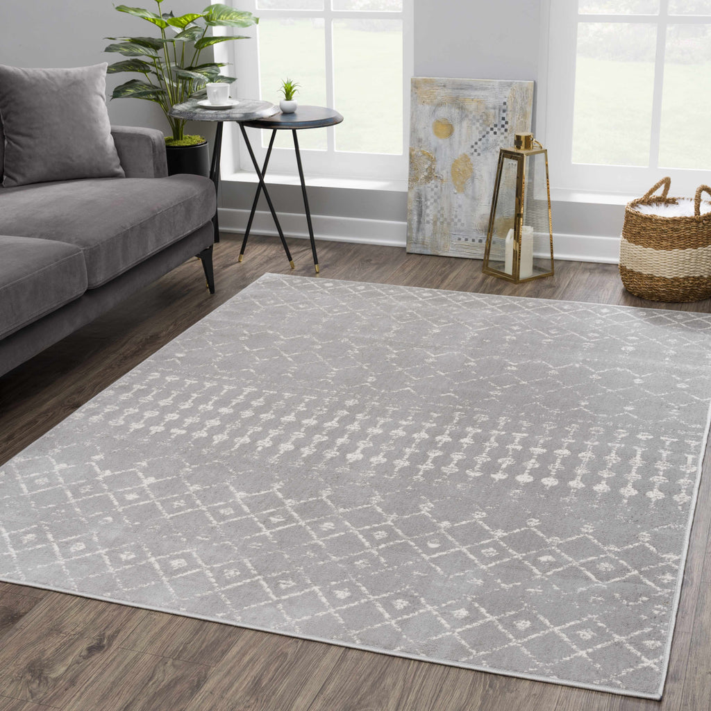 Tigrican Gray Area Rug