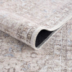 Cream Holi Washable Area Rug