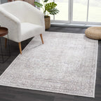 Cream Holi Washable Area Rug