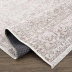 Cream Holi Washable Area Rug