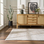 Cream Holi Washable Area Rug